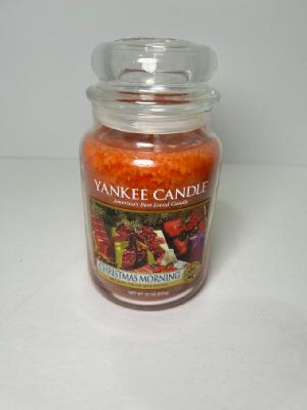 Yankee Candle Christmas Morning 1 Wick Large Jar Candle, 22oz RETIRED